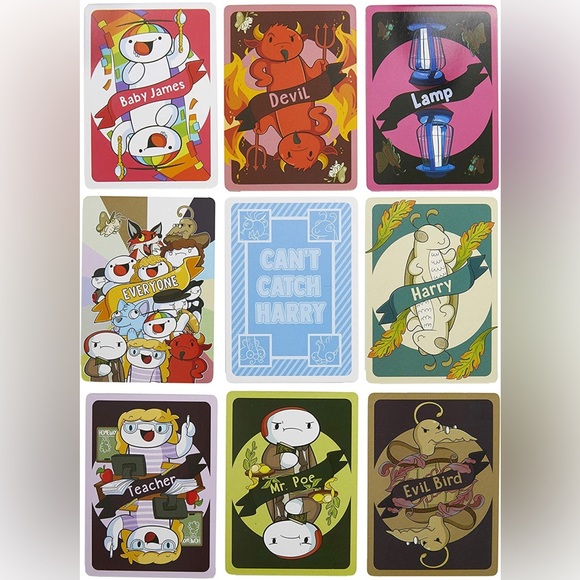 The odd 1s out can’t catch Harry original card game - Picture 6 of 13